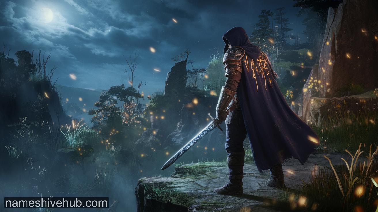 Fantasy character names