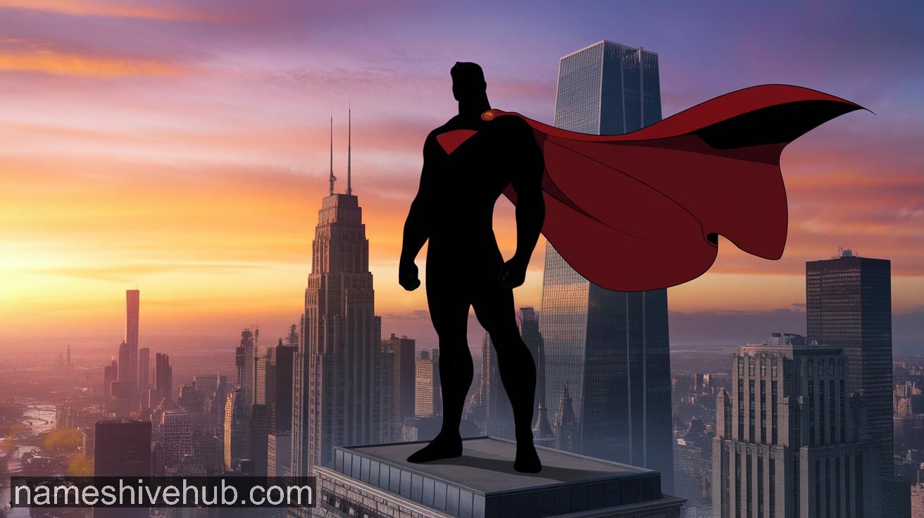 Super Hero Names Ideas