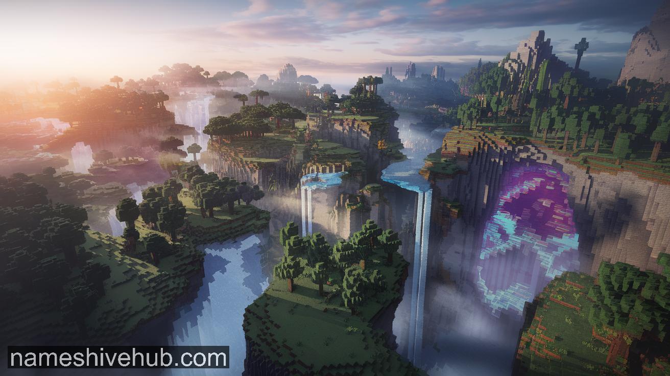 Minecraft World Names